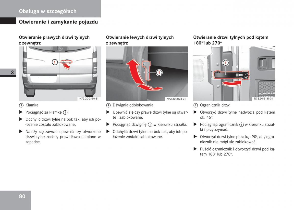 Mercedes Sprinter II 2 instrukcja obslugi / page 82