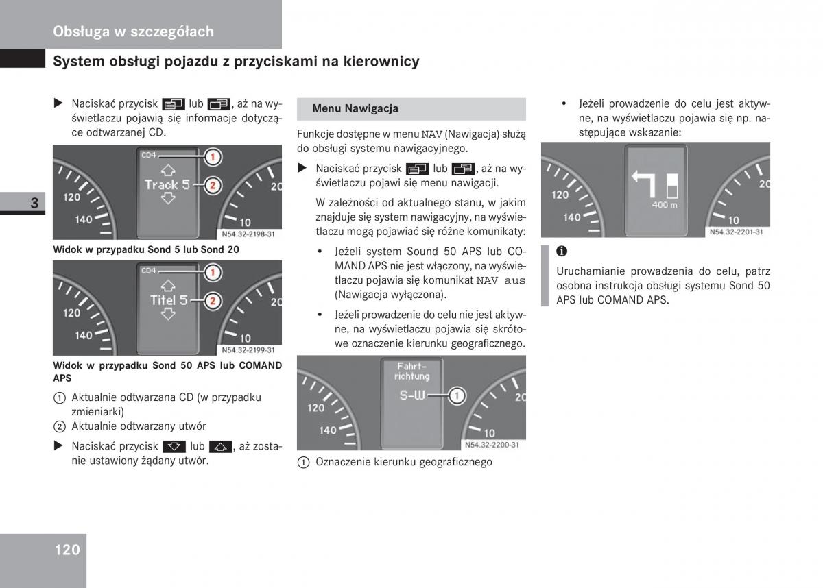 Mercedes Sprinter II 2 instrukcja obslugi / page 122