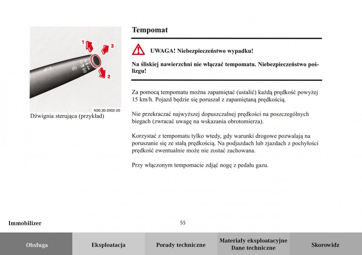 Mercedes Benz Vario instrukcja obslugi / page 57