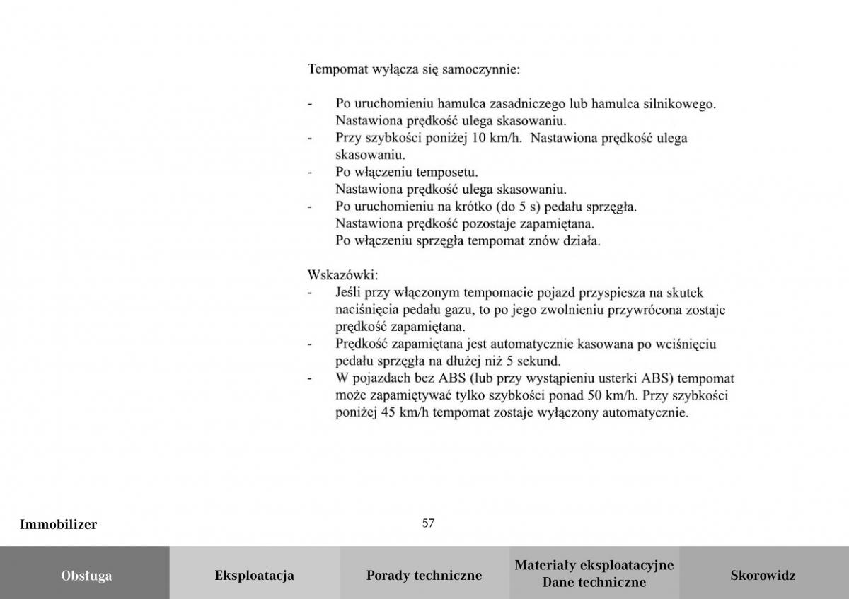 Mercedes Benz Vario instrukcja obslugi / page 59