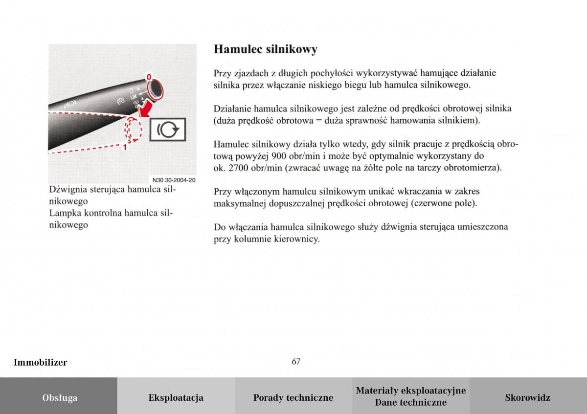 Mercedes Benz Vario instrukcja obslugi / page 69