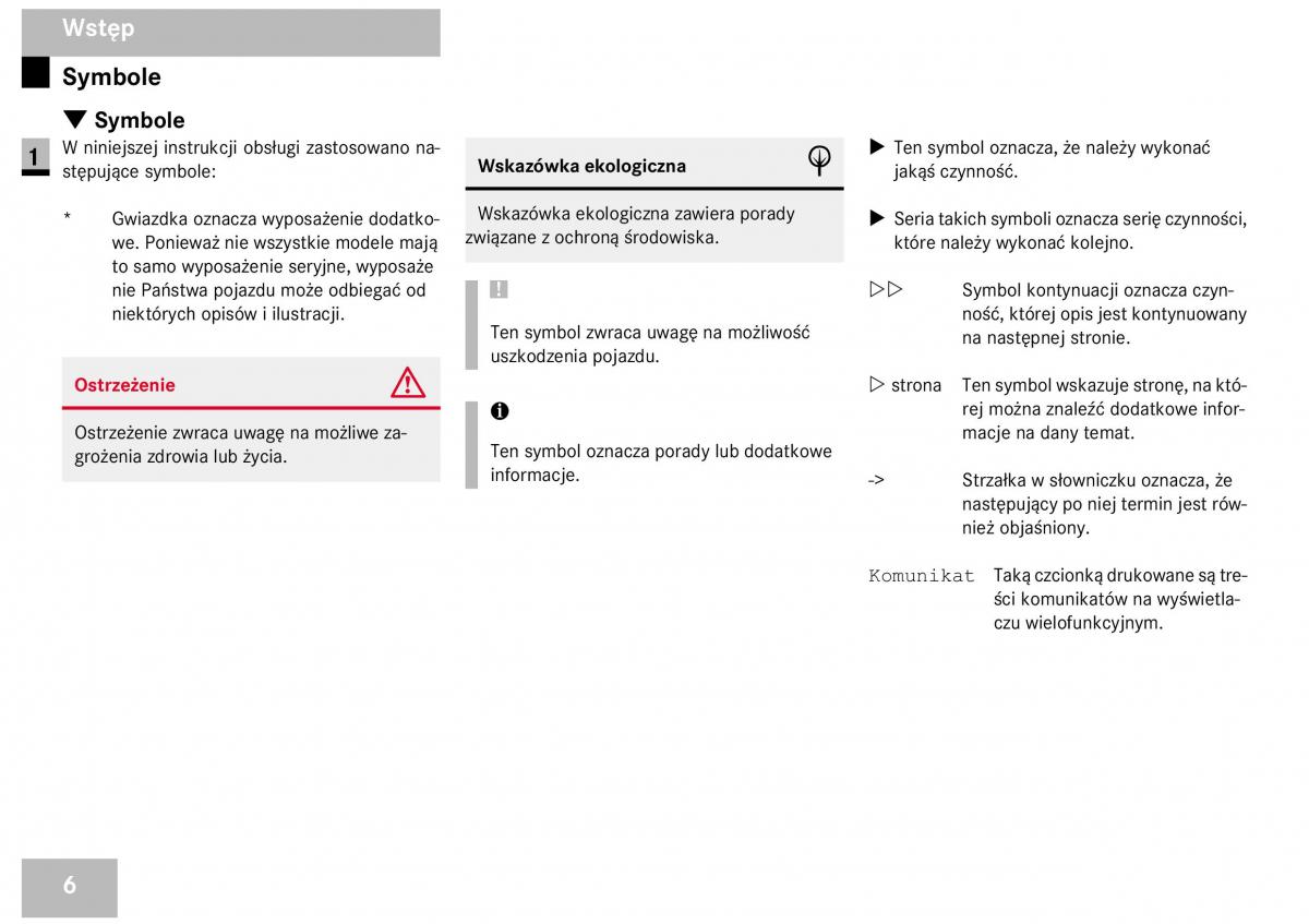 Mercedes Benz Vito W639 instrukcja obslugi / page 8