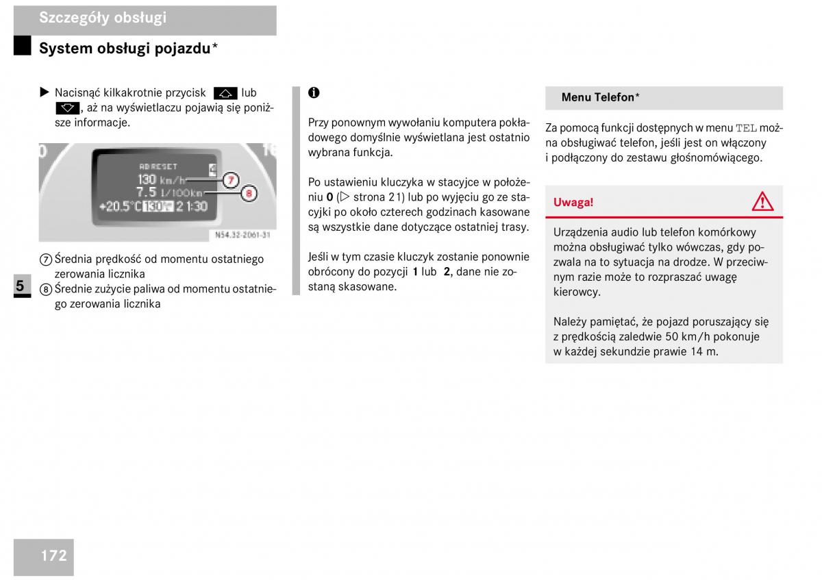 Mercedes Benz Vito W639 instrukcja obslugi / page 174