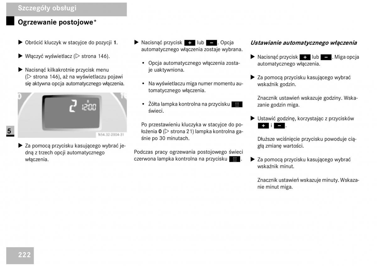 Mercedes Benz Vito W639 instrukcja obslugi / page 224