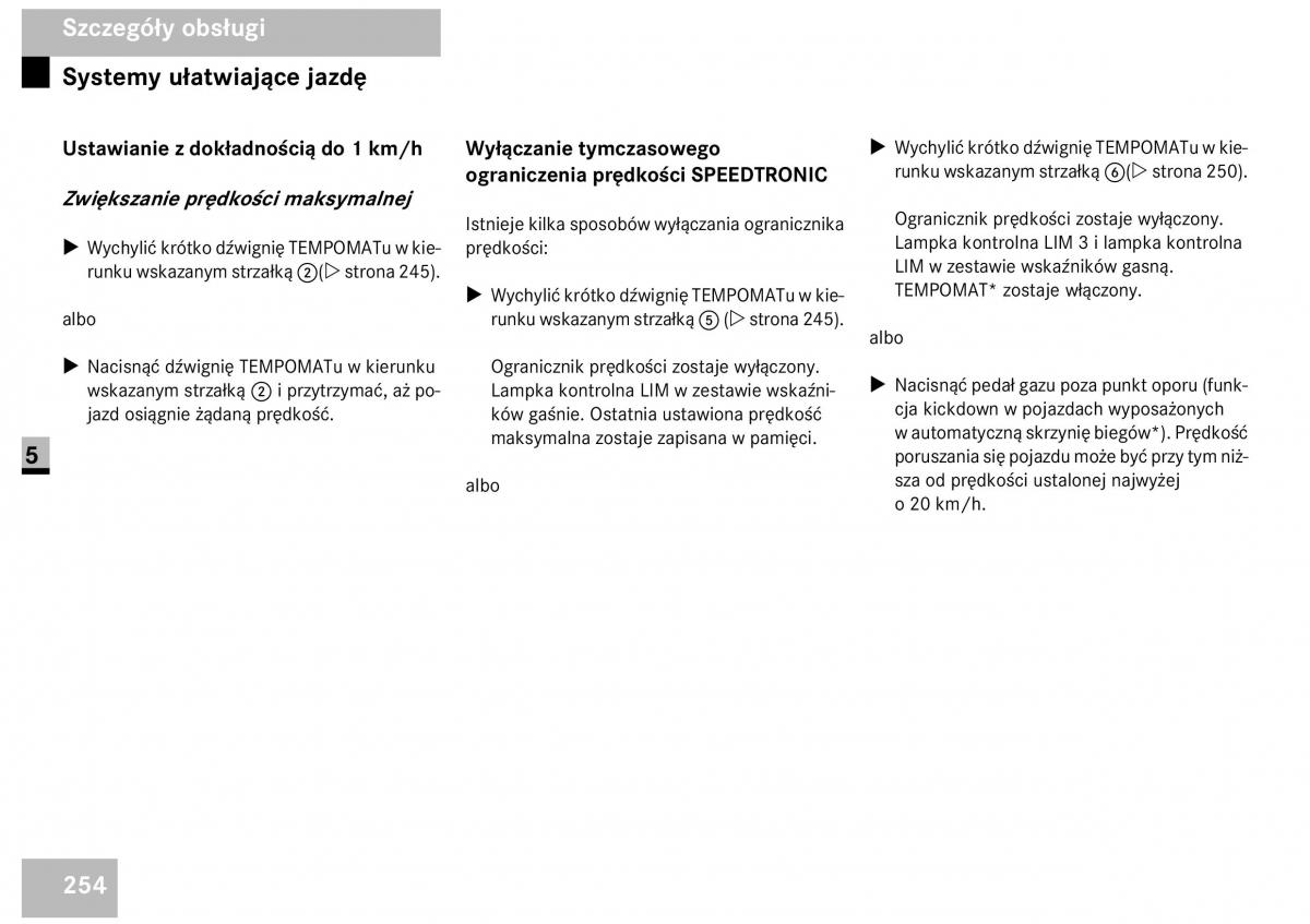 Mercedes Benz Vito W639 instrukcja obslugi / page 256