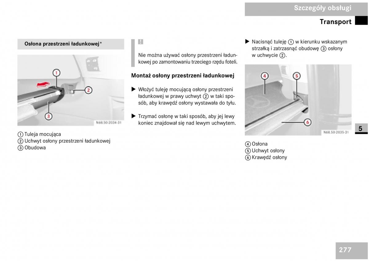 Mercedes Benz Vito W639 instrukcja obslugi / page 279