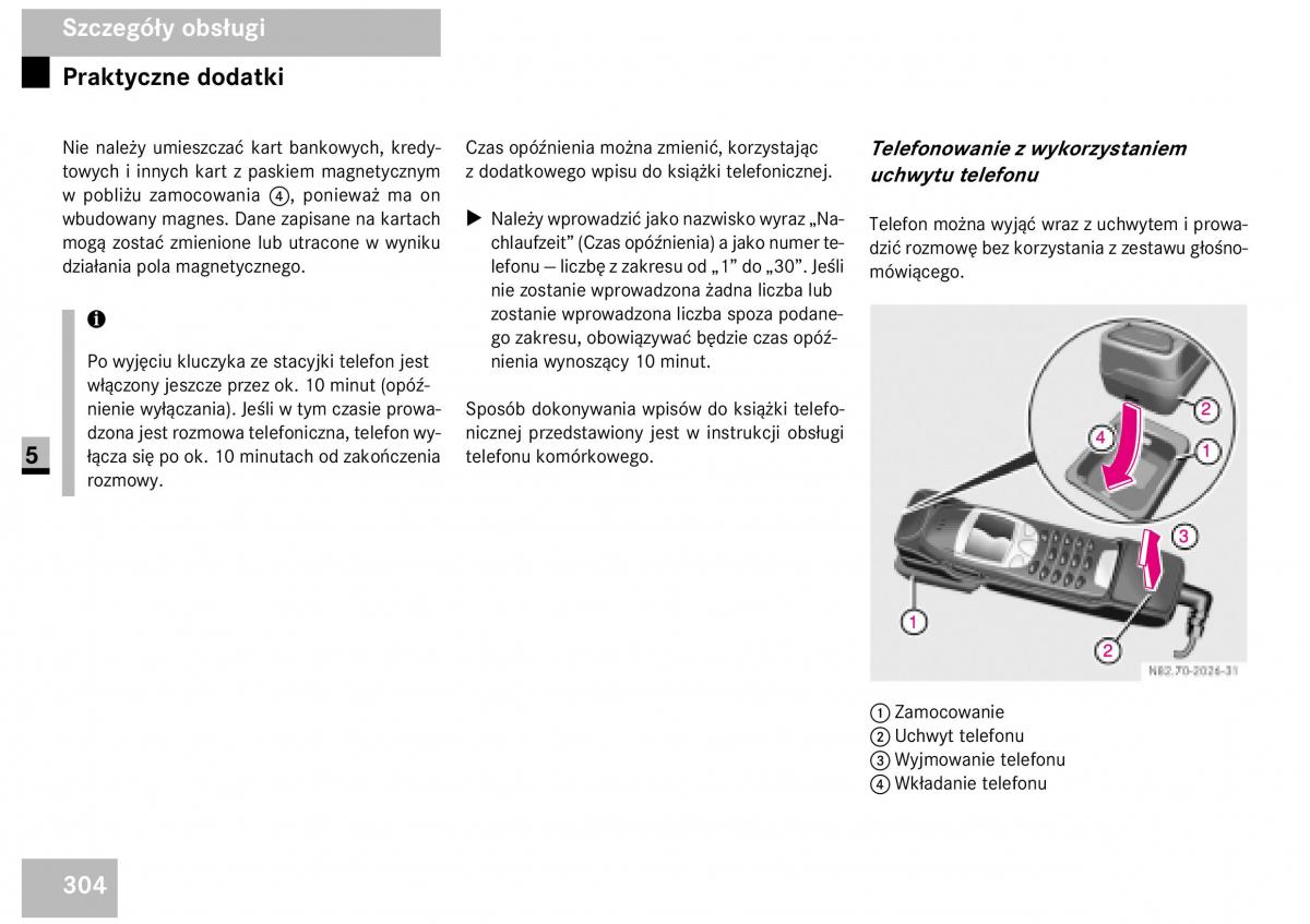 Mercedes Benz Vito W639 instrukcja obslugi / page 306