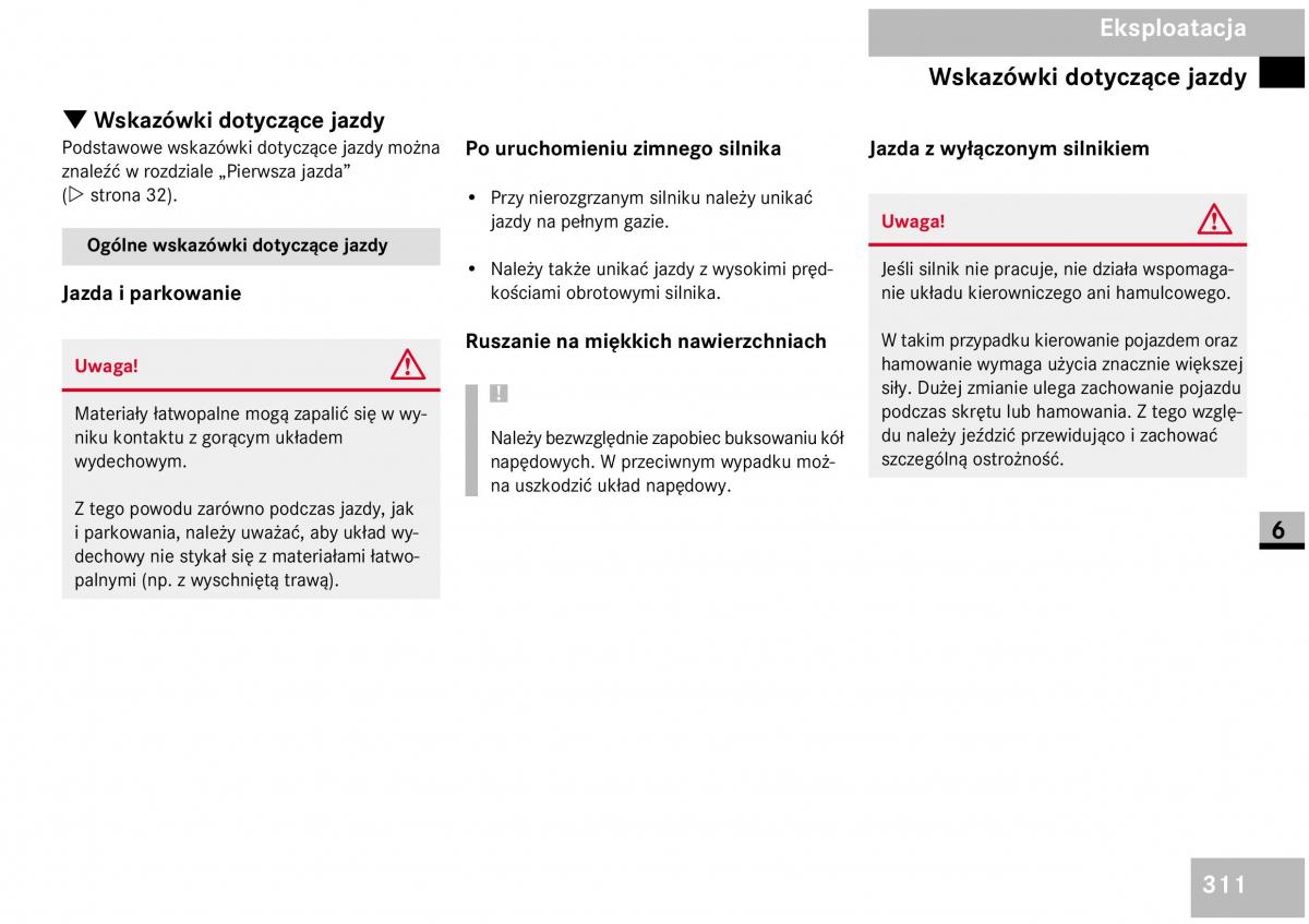 Mercedes Benz Vito W639 instrukcja obslugi / page 313