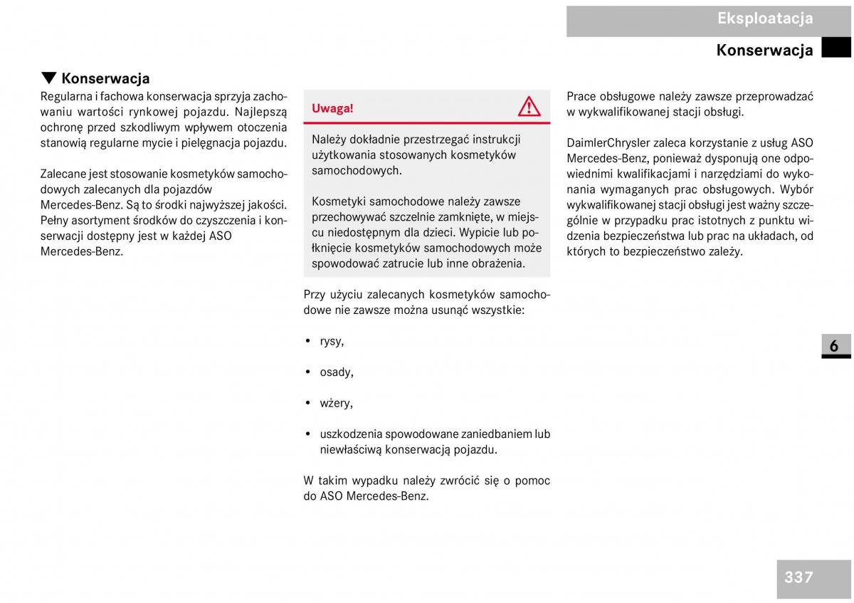 Mercedes Benz Vito W639 instrukcja obslugi / page 339