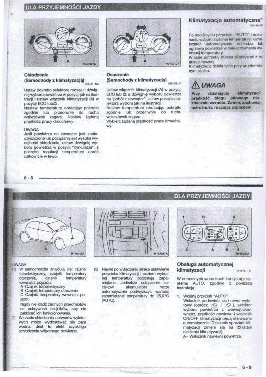 Mitsubishi Carisma instrukcja obslugi / page 58