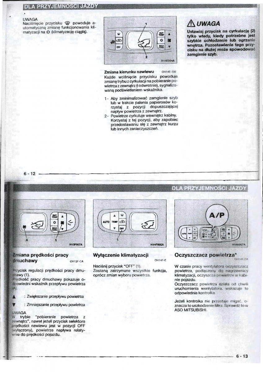 Mitsubishi Carisma instrukcja obslugi / page 60