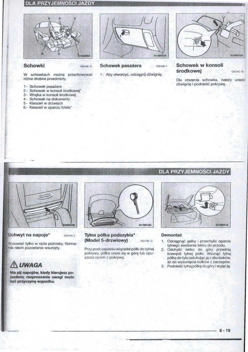 Mitsubishi Carisma instrukcja obslugi / page 63