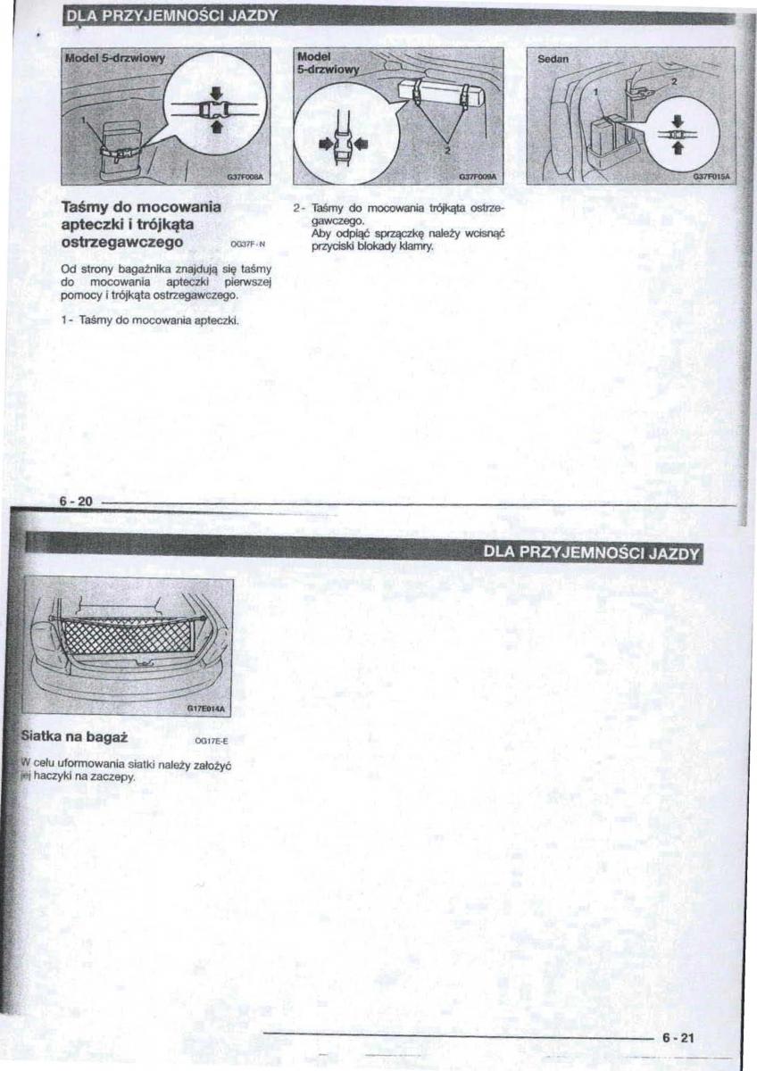 Mitsubishi Carisma instrukcja obslugi / page 64