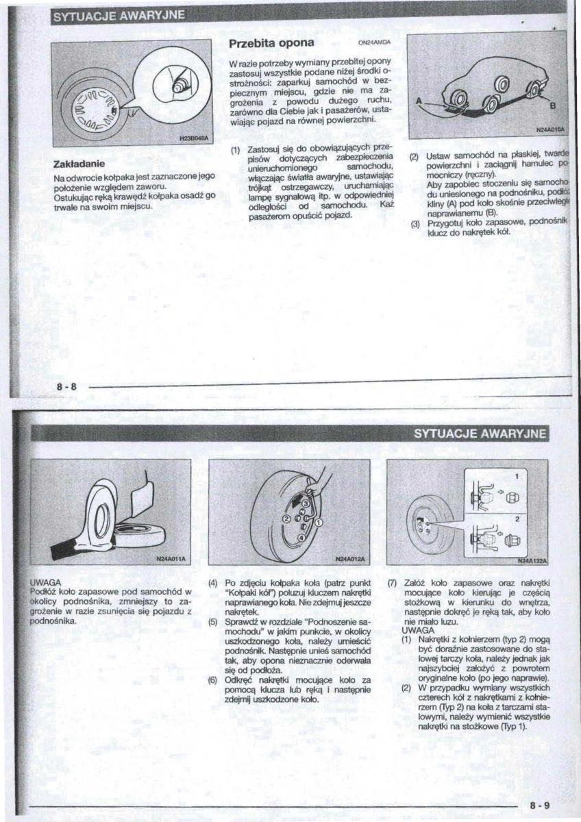 Mitsubishi Carisma instrukcja obslugi / page 73