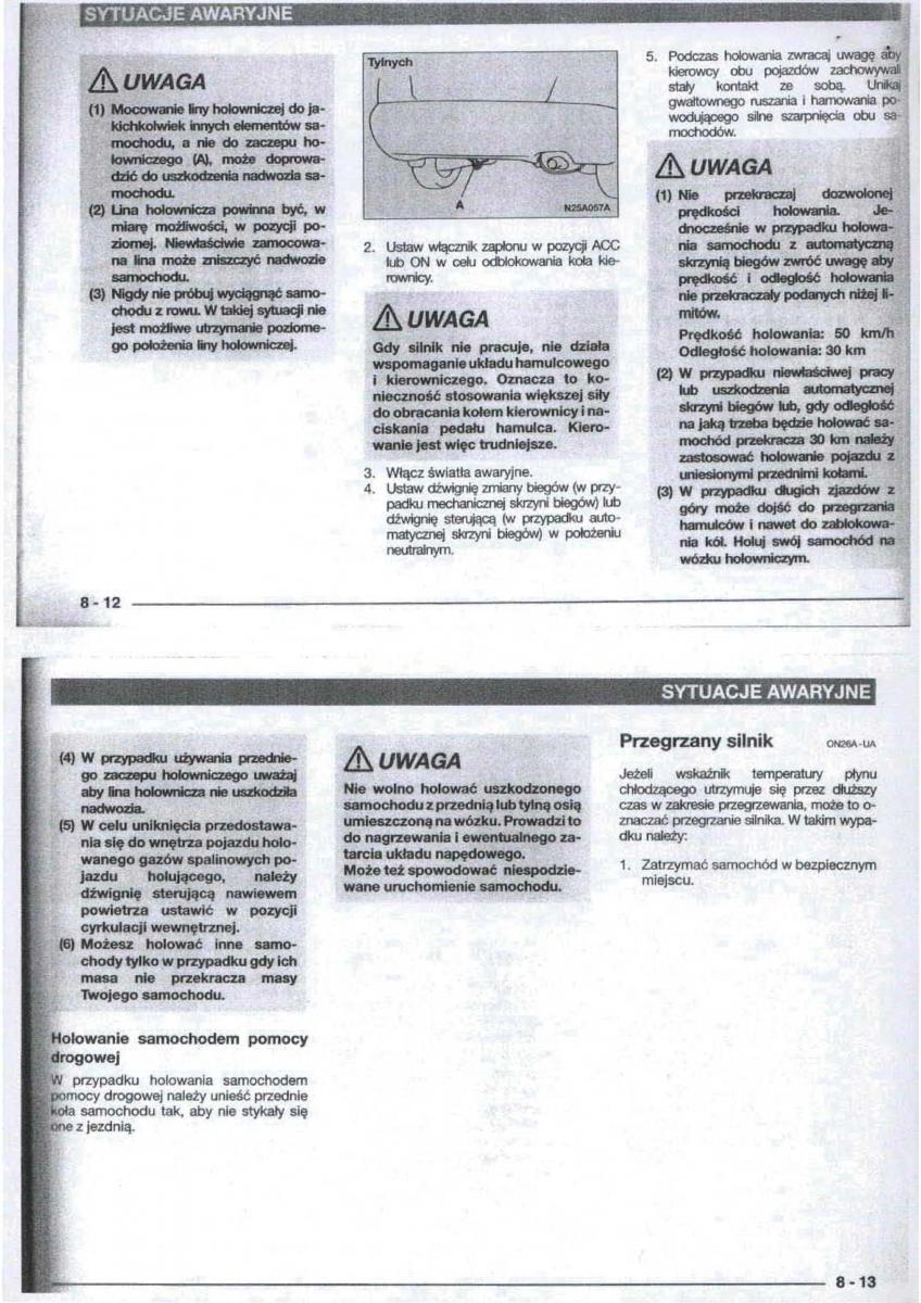 Mitsubishi Carisma instrukcja obslugi / page 75