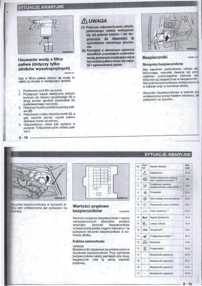 Mitsubishi Carisma instrukcja obslugi / page 78