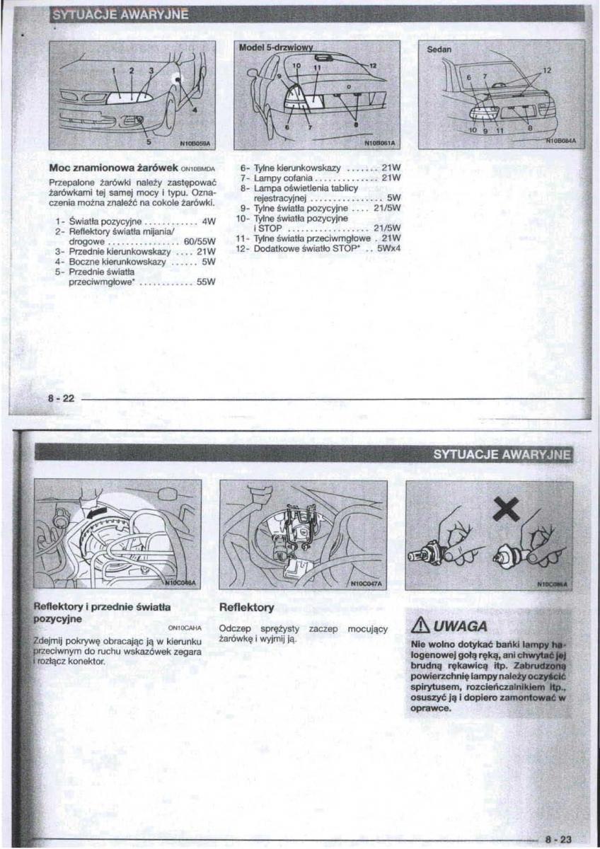 Mitsubishi Carisma instrukcja obslugi / page 80