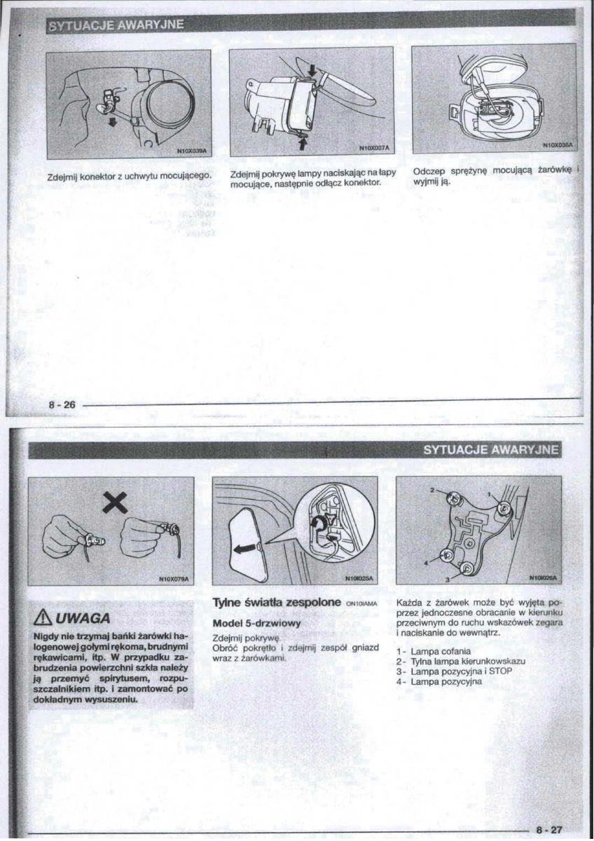 Mitsubishi Carisma instrukcja obslugi / page 82