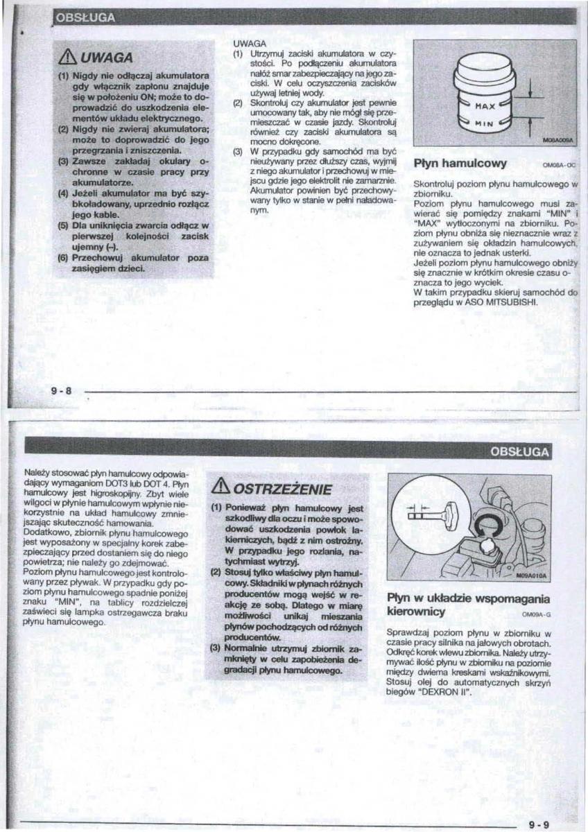 Mitsubishi Carisma instrukcja obslugi / page 90