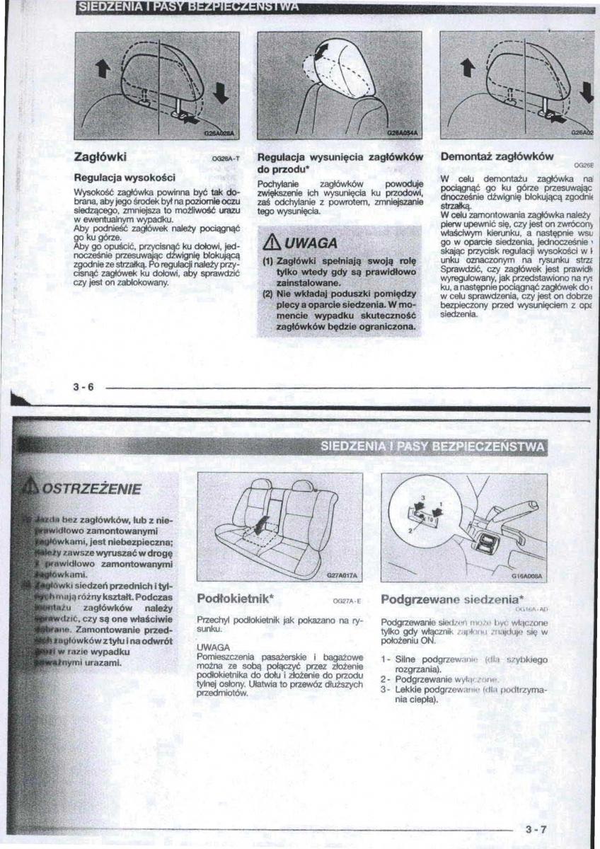 Mitsubishi Carisma instrukcja obslugi / page 17