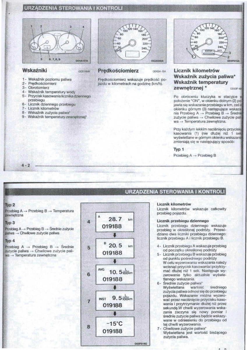 Mitsubishi Carisma instrukcja obslugi / page 26