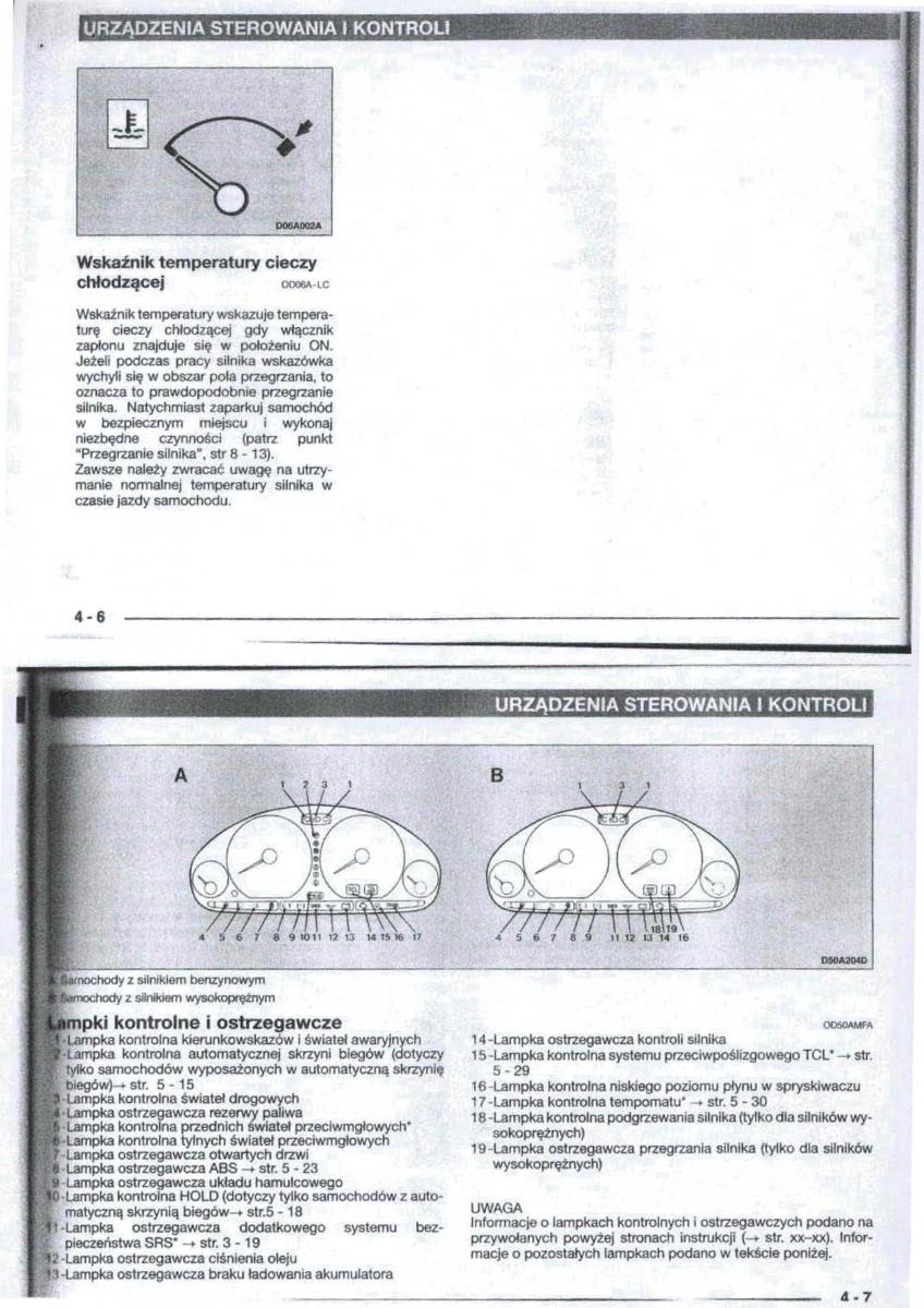 Mitsubishi Carisma instrukcja obslugi / page 28