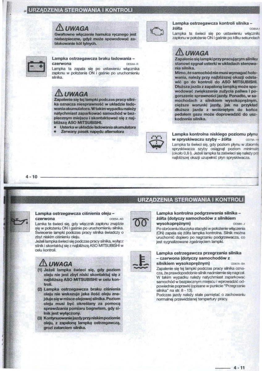 Mitsubishi Carisma instrukcja obslugi / page 30