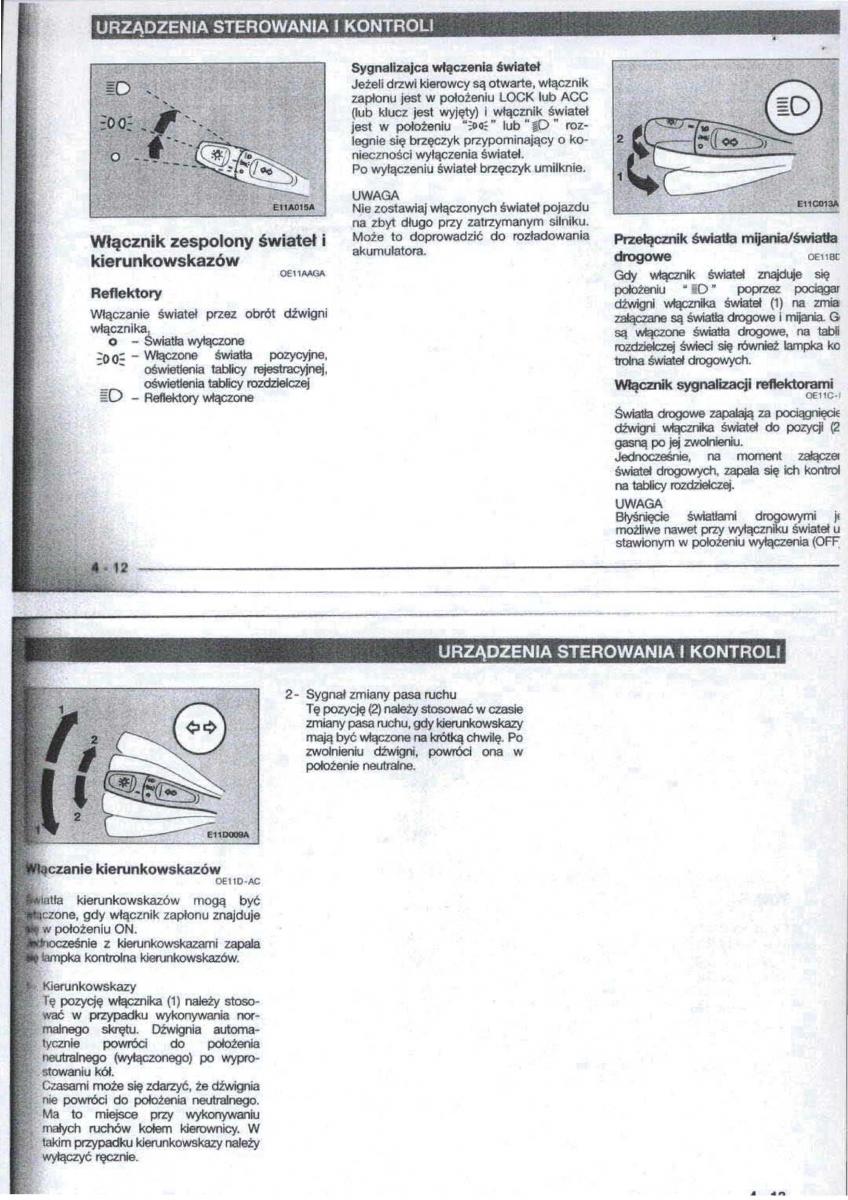 Mitsubishi Carisma instrukcja obslugi / page 31