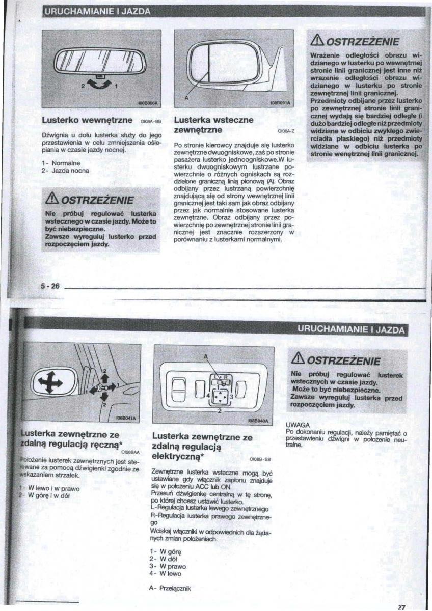 Mitsubishi Carisma instrukcja obslugi / page 50