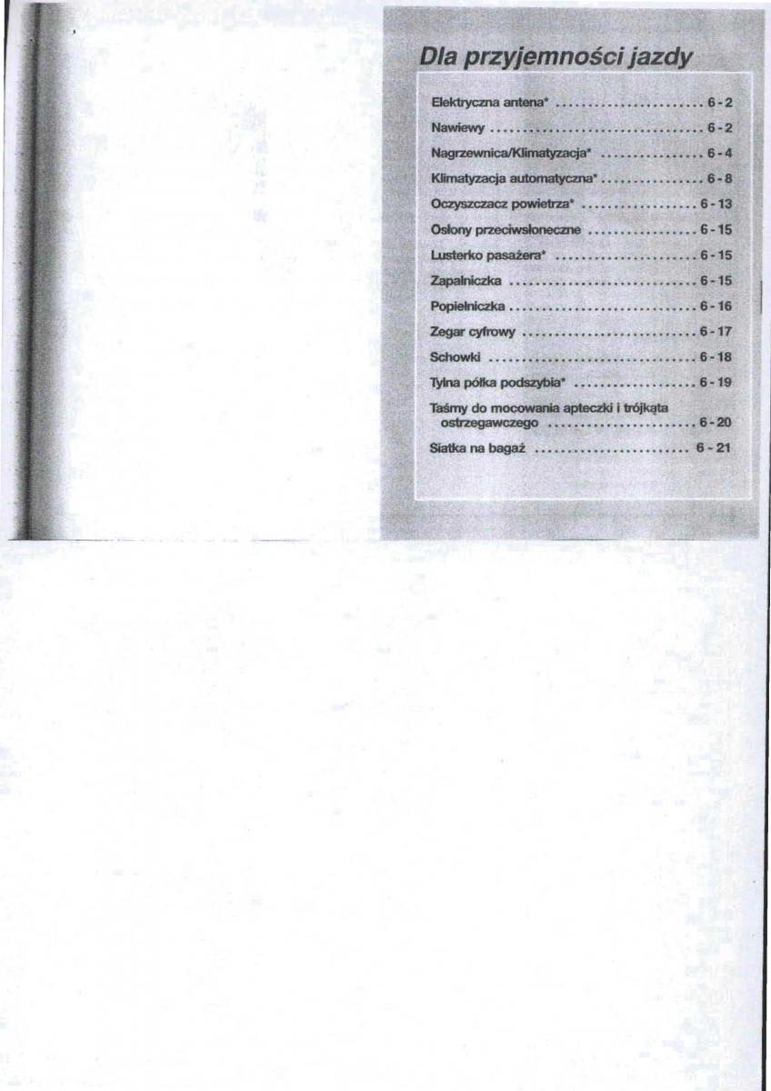 Mitsubishi Carisma instrukcja obslugi / page 54