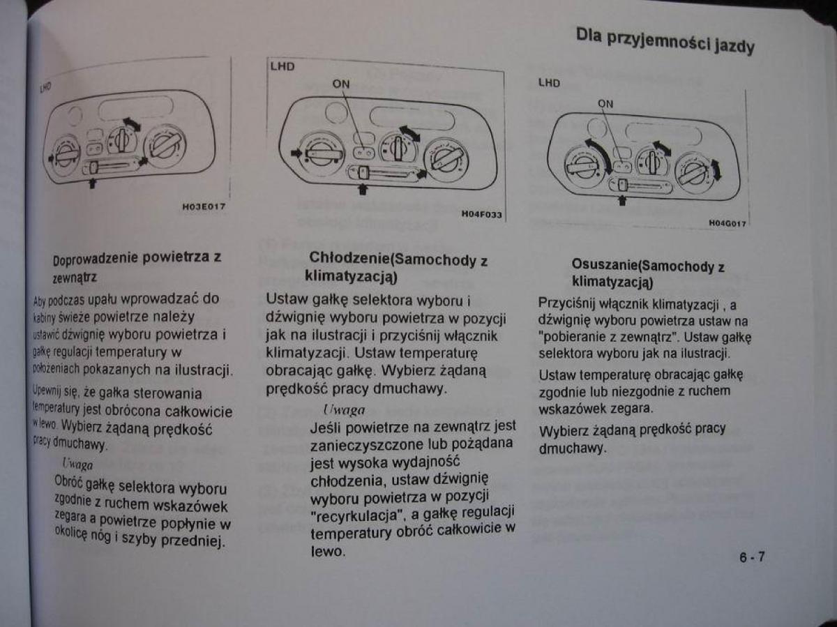 Mitsubishi Colt V 5 CJO instrukcja obslugi / page 95