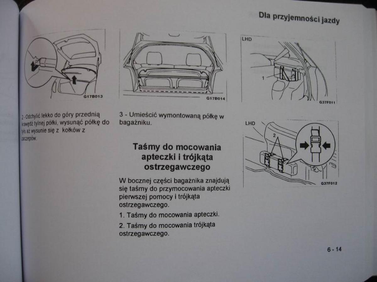 Mitsubishi Colt V 5 CJO instrukcja obslugi / page 102