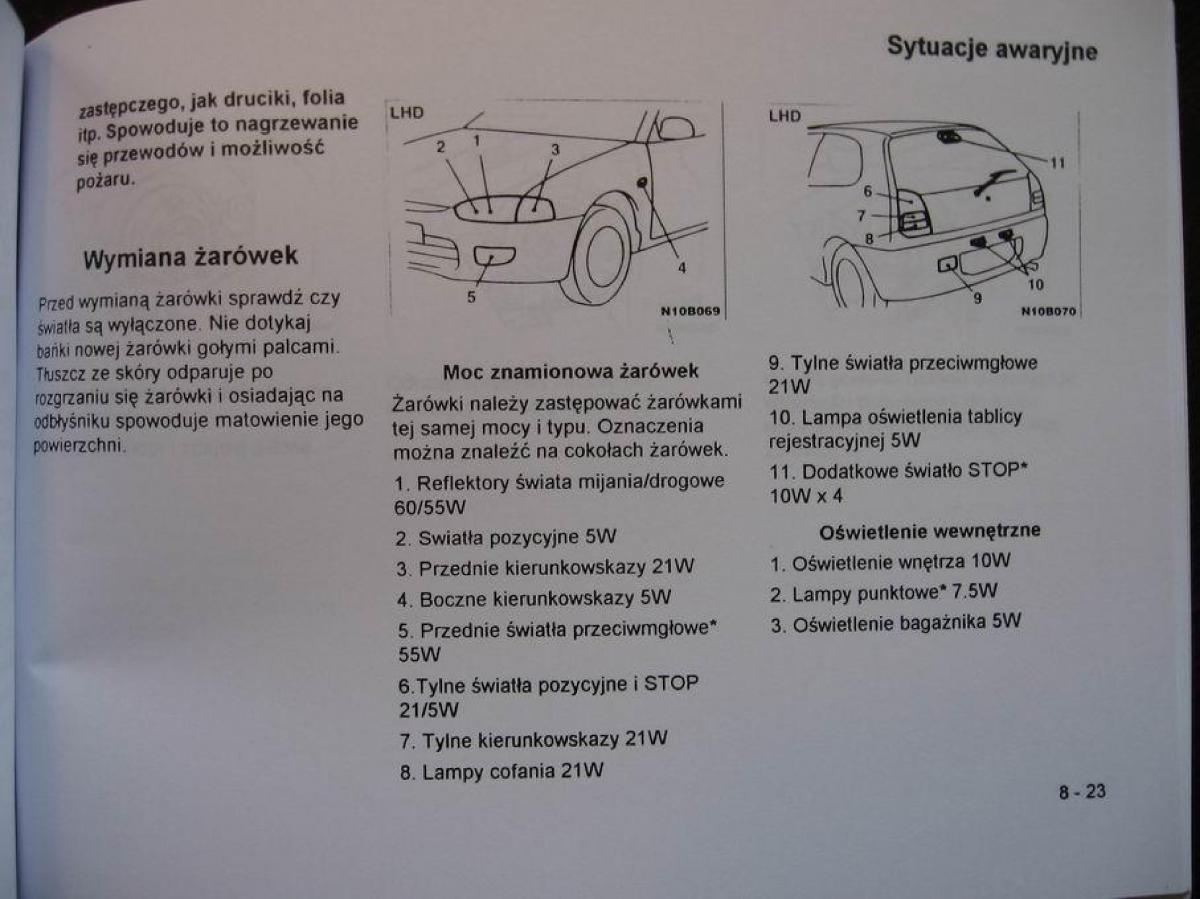 Mitsubishi Colt V 5 CJO instrukcja obslugi / page 133