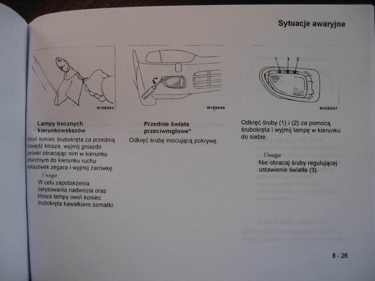 Mitsubishi Colt V 5 CJO instrukcja obslugi / page 138