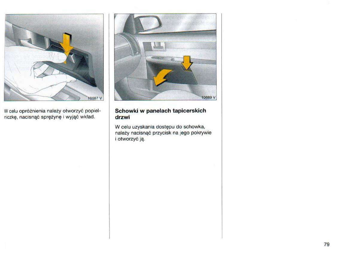 Opel Omega Vauxhall Omega B FL instrukcja obslugi / page 80