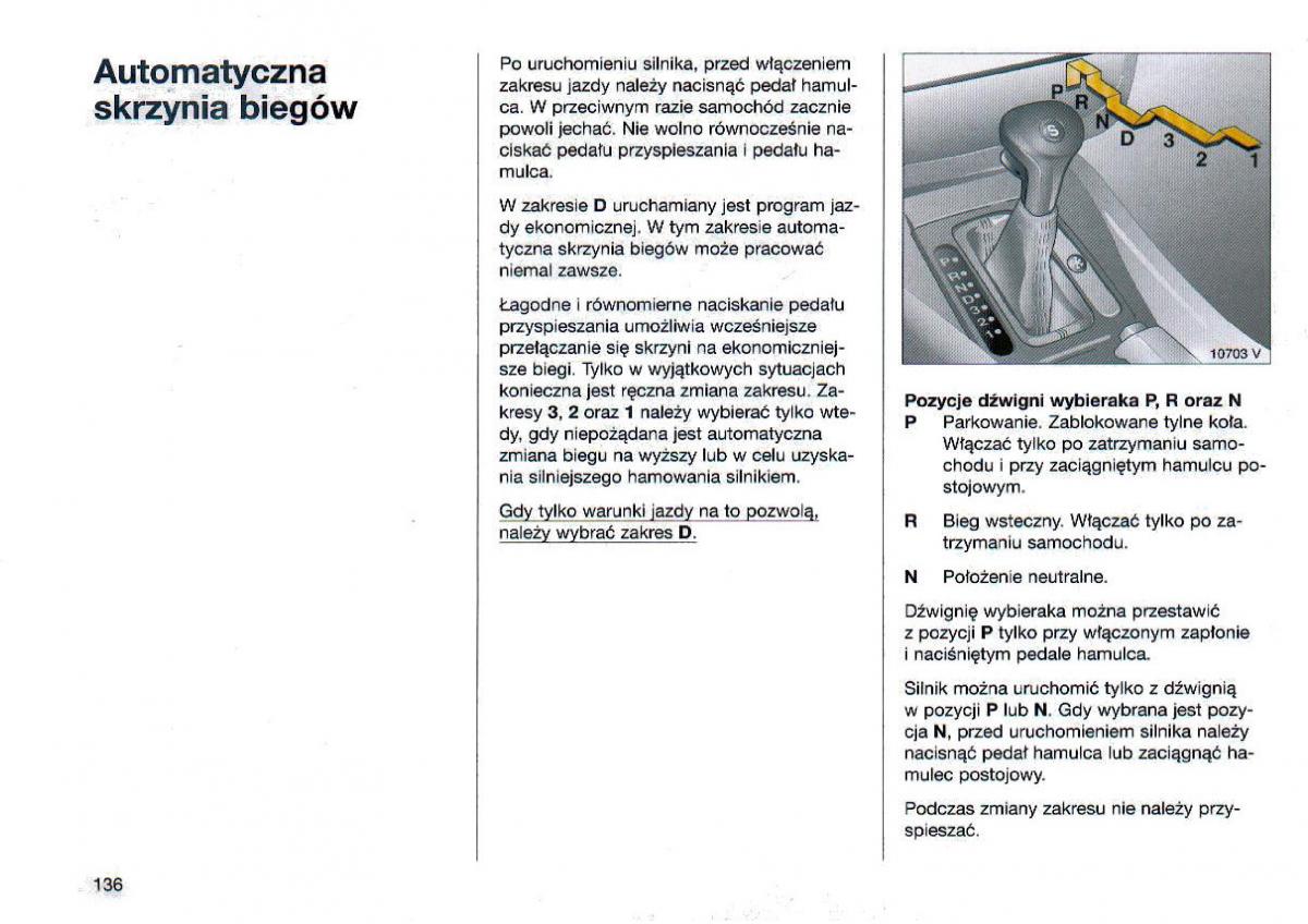 Opel Omega Vauxhall Omega B FL instrukcja obslugi / page 137