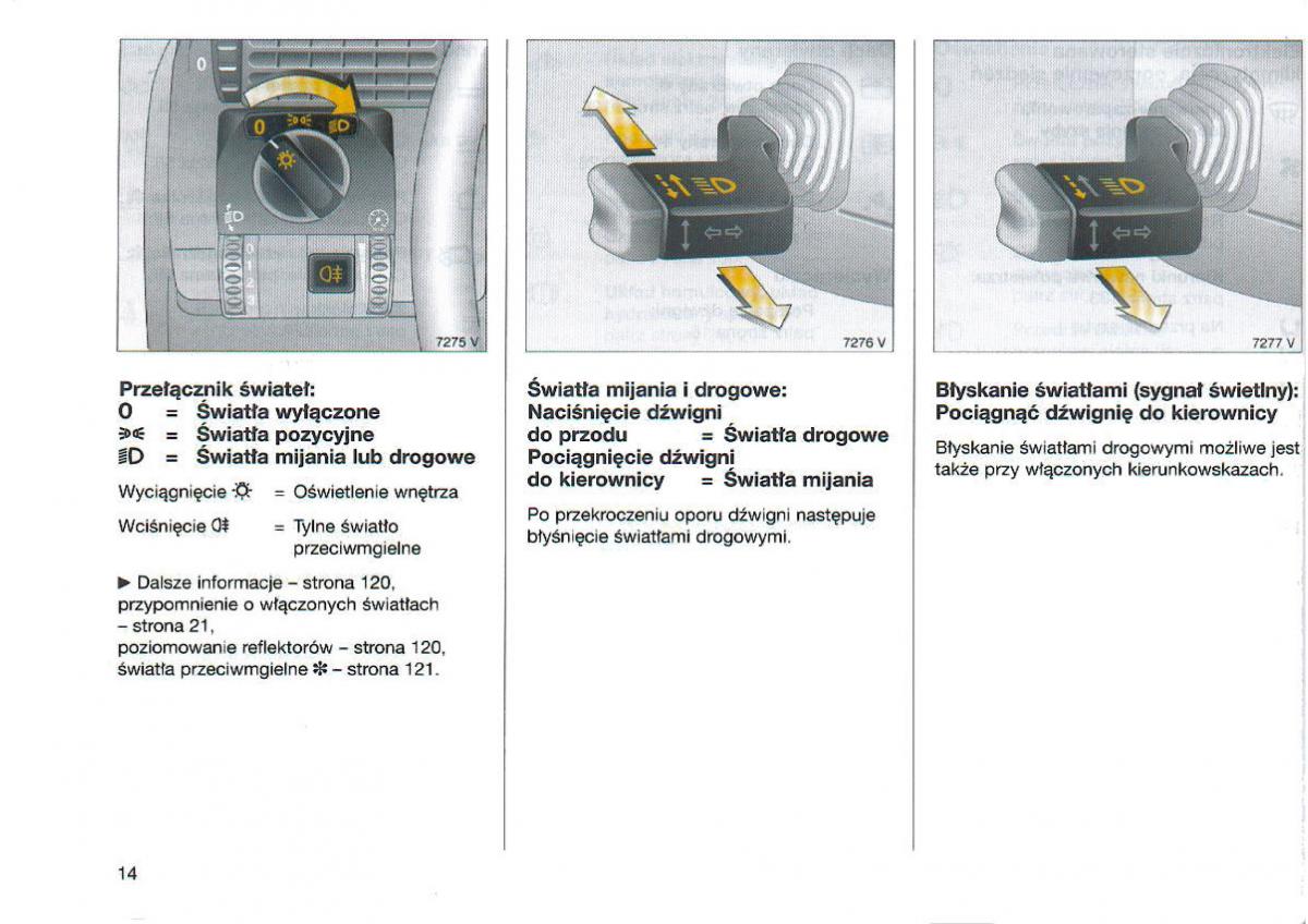 Opel Omega Vauxhall Omega B FL instrukcja obslugi / page 15