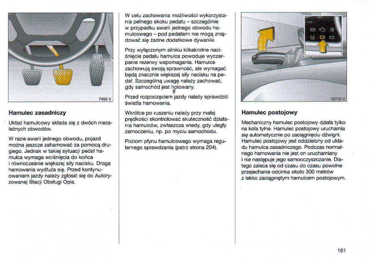 Opel Omega Vauxhall Omega B FL instrukcja obslugi / page 162