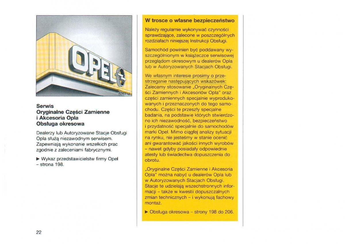 Opel Omega Vauxhall Omega B FL instrukcja obslugi / page 23