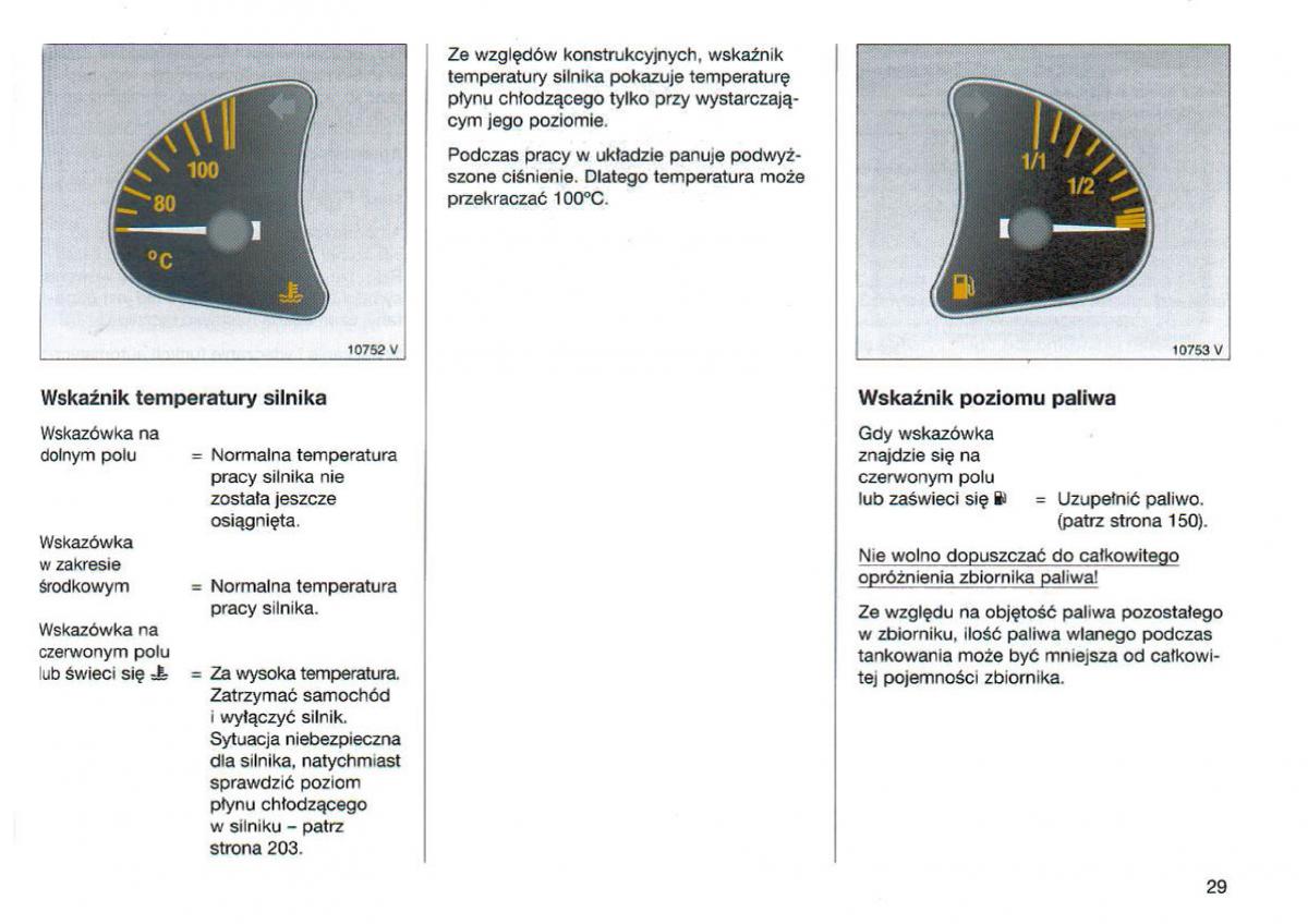 Opel Omega Vauxhall Omega B FL instrukcja obslugi / page 30