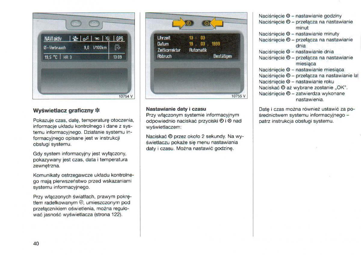 Opel Omega Vauxhall Omega B FL instrukcja obslugi / page 41