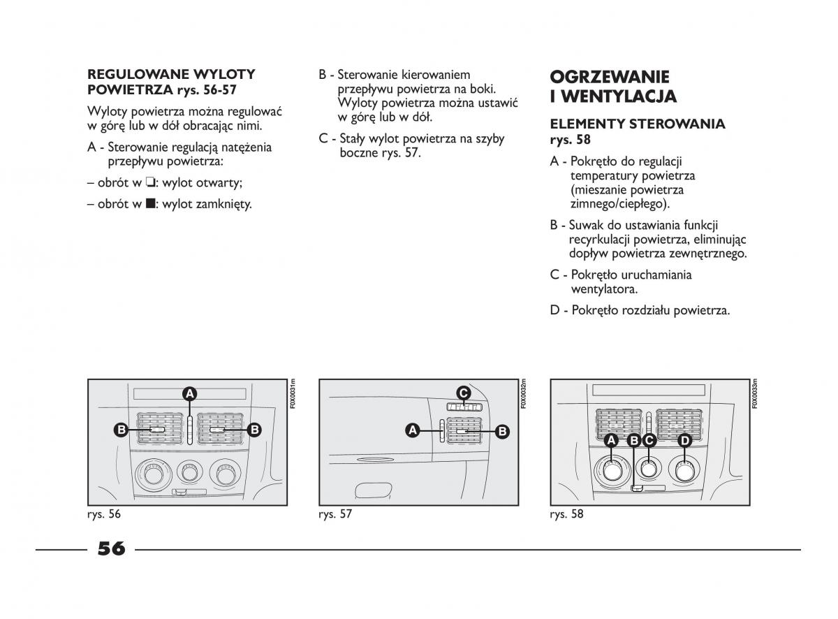 Fiat Strada IV 4 RAM 750 instrukcja obslugi / page 58