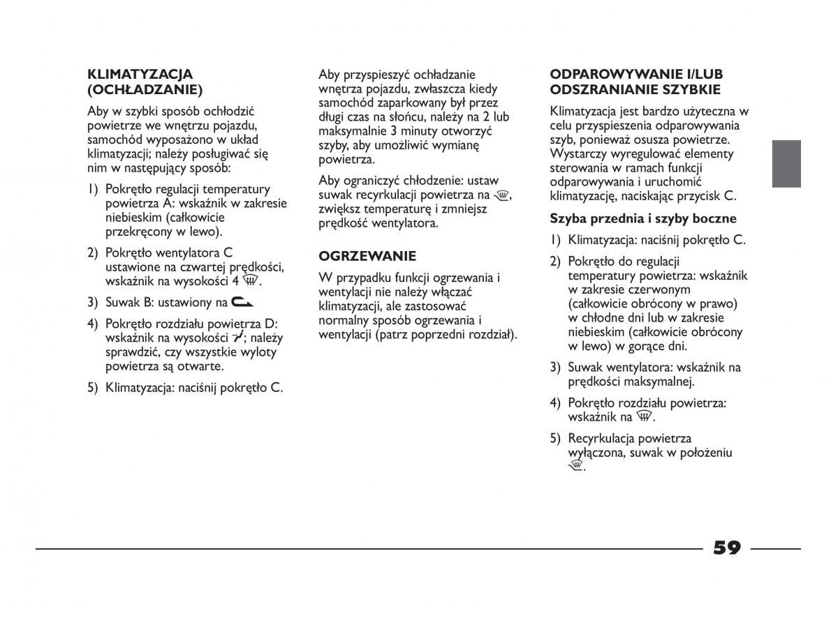 Fiat Strada IV 4 RAM 750 instrukcja obslugi / page 61