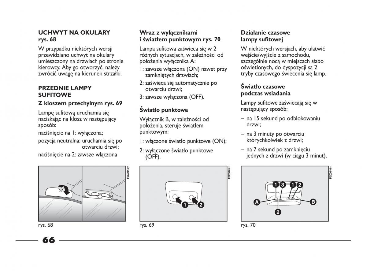 Fiat Strada IV 4 RAM 750 instrukcja obslugi / page 68