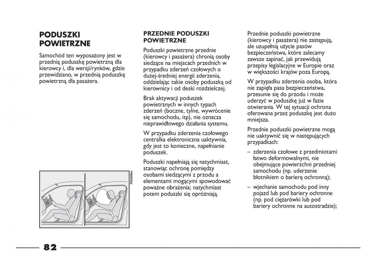 Fiat Strada IV 4 RAM 750 instrukcja obslugi / page 84