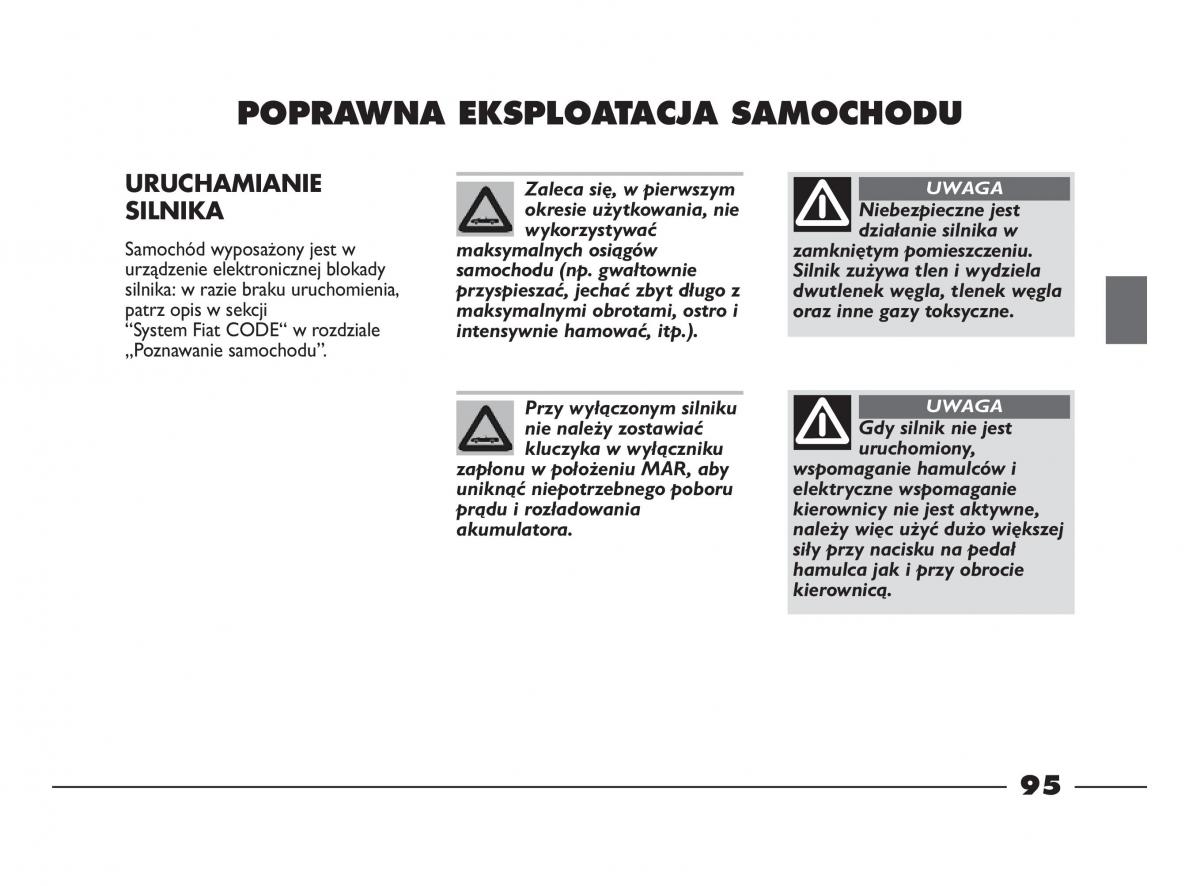 Fiat Strada IV 4 RAM 750 instrukcja obslugi / page 97