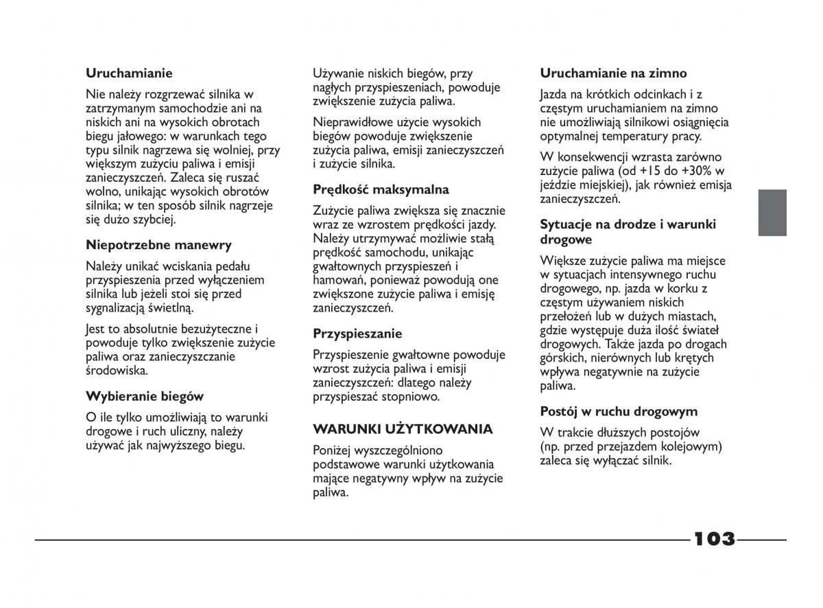 Fiat Strada IV 4 RAM 750 instrukcja obslugi / page 105