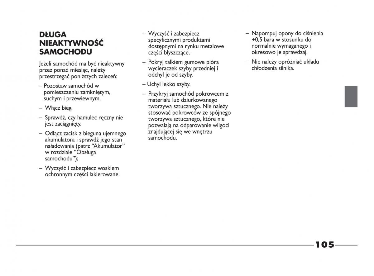 Fiat Strada IV 4 RAM 750 instrukcja obslugi / page 107