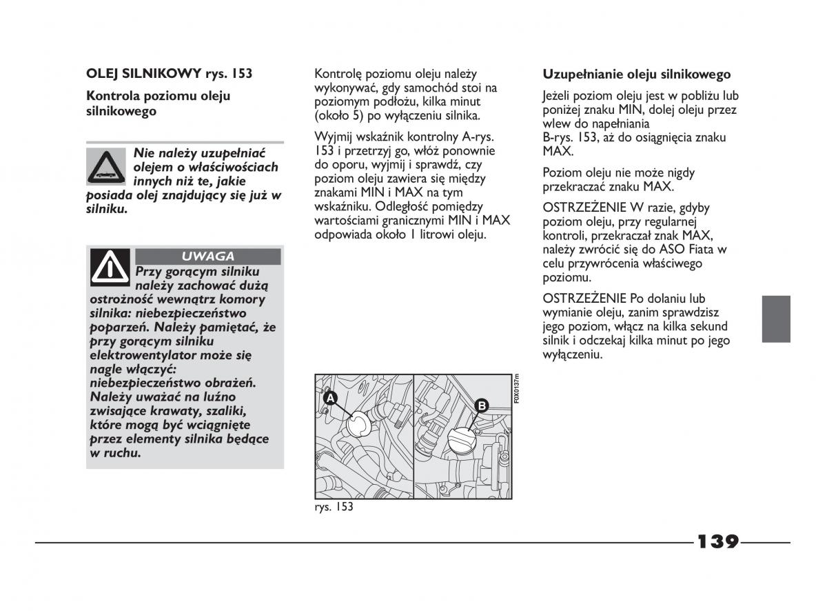 Fiat Strada IV 4 RAM 750 instrukcja obslugi / page 141