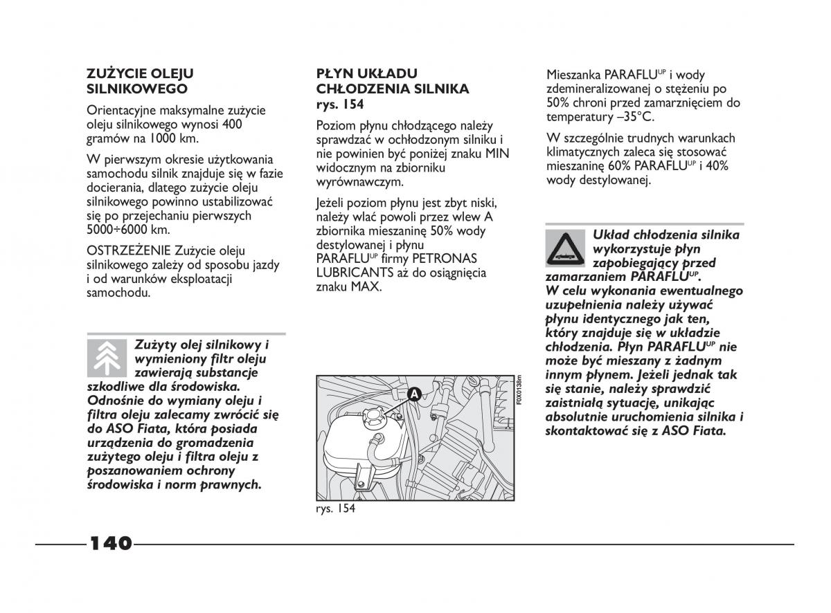 Fiat Strada IV 4 RAM 750 instrukcja obslugi / page 142